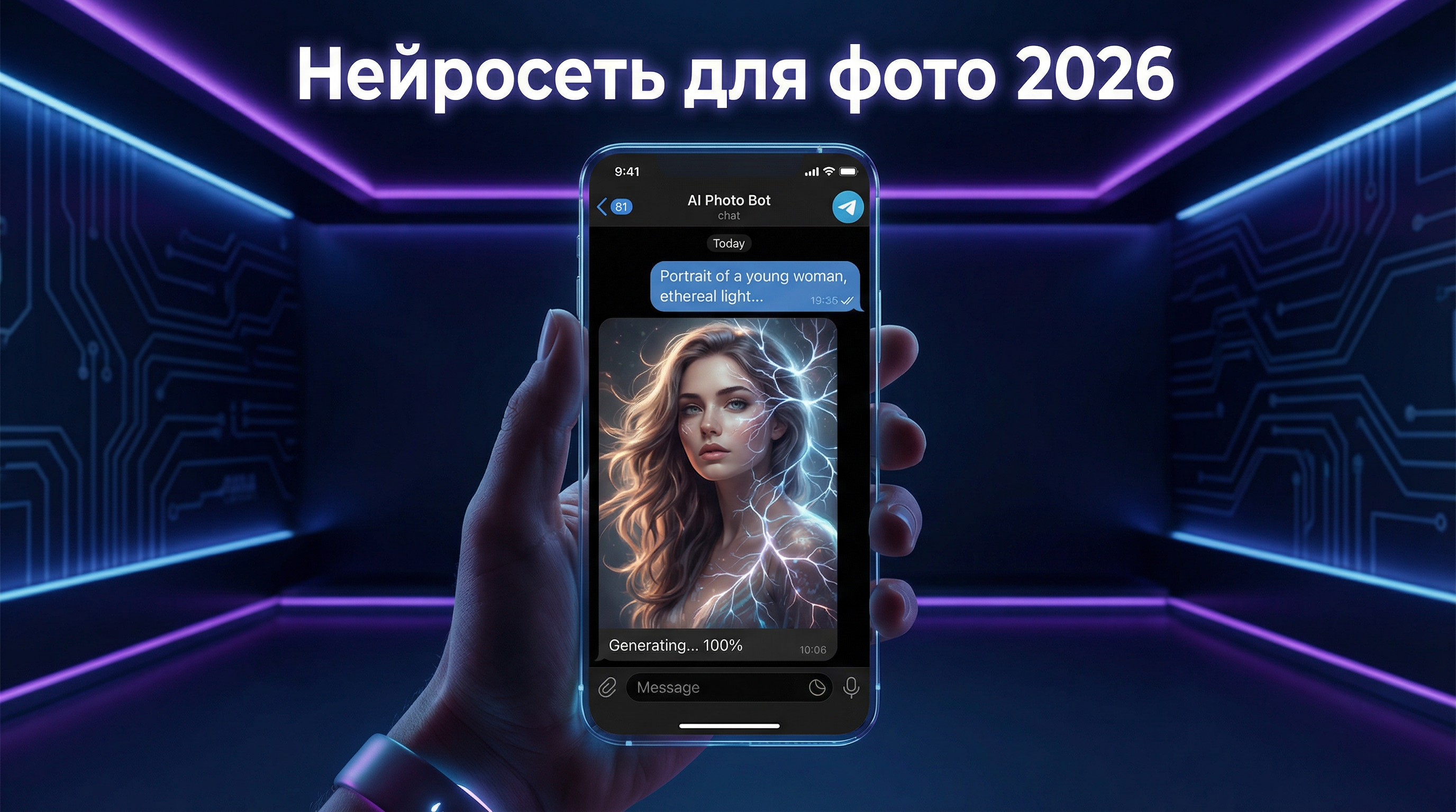 Нейросеть для фото онлайн бесплатно 2026 — Telegram-бот Oryx AI