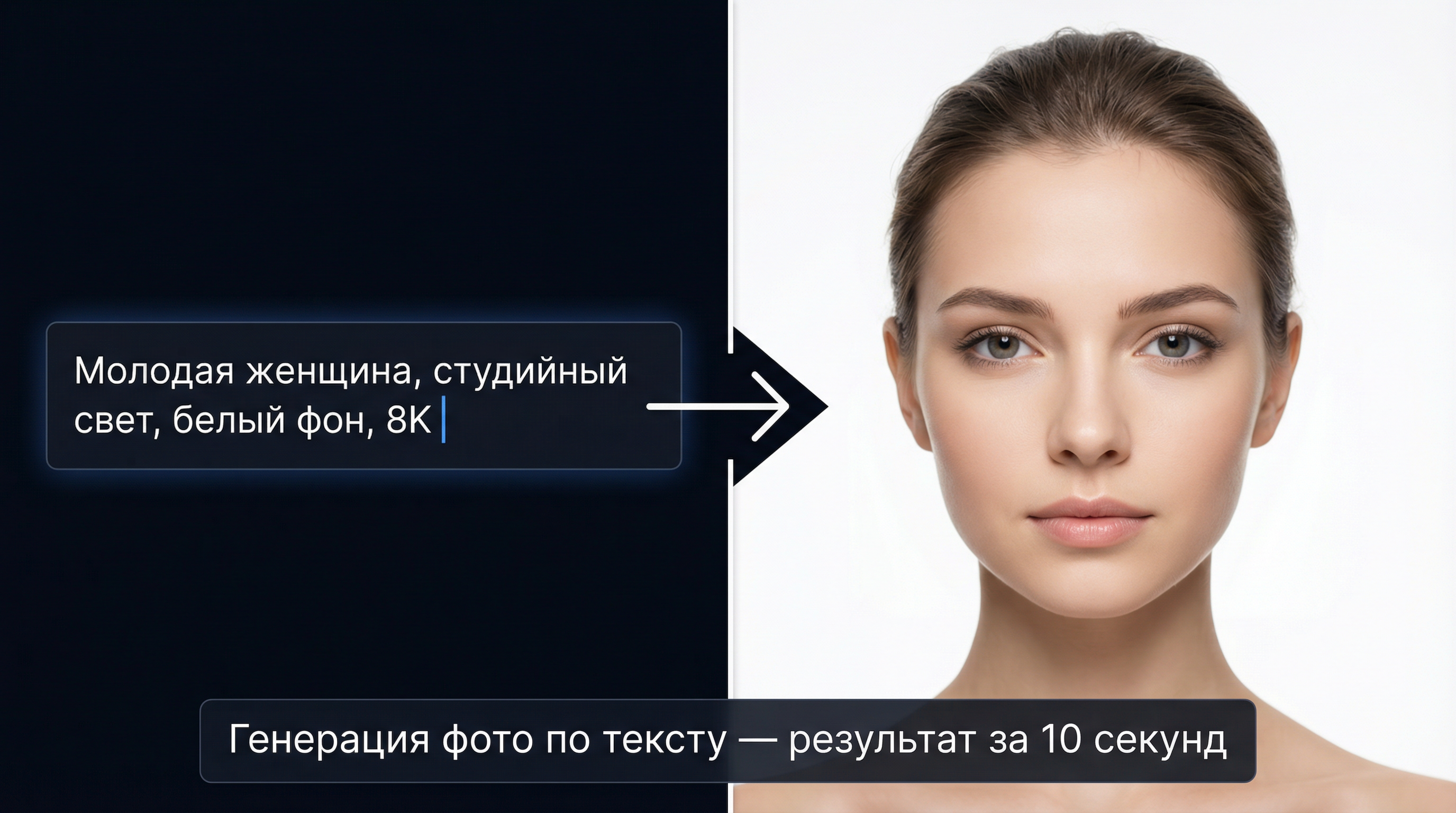 Генерация фото по тексту нейросетью — пример результата за 10 секунд